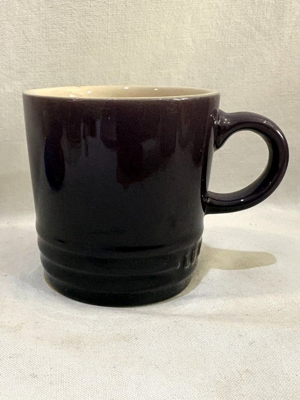 LE CREUSET Stoneware 3.38oz 0.1 L Espresso Cup Purple